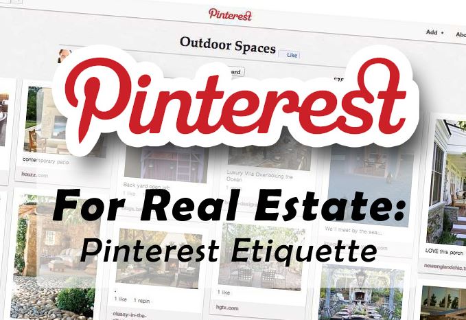 Pintrest Social Media for Real Estate
