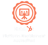 HubSpot Platform Enablement Accreditation - white