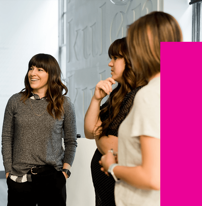 HubSpot problems being solved by three women